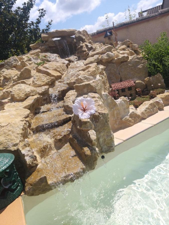 Gite T2 Avec Grande Piscine Διαμέρισμα Villeneuve-la-Comptal Εξωτερικό φωτογραφία